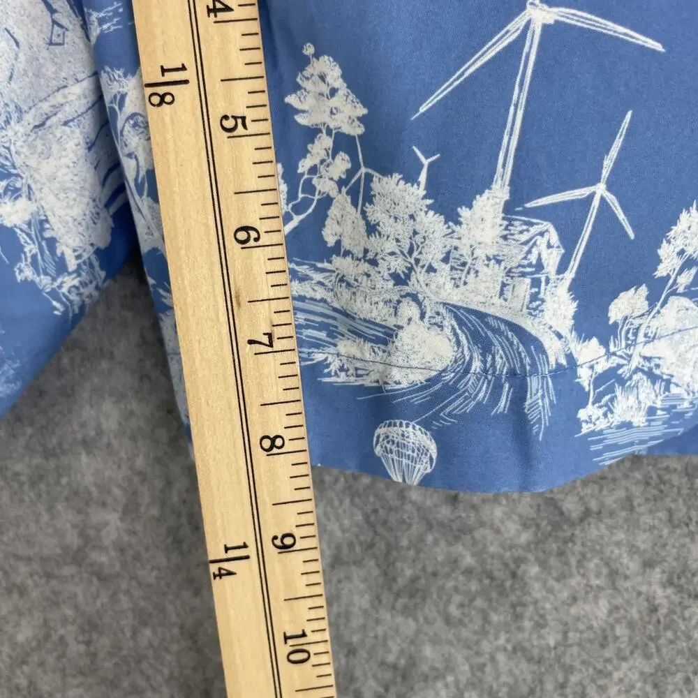 Ted Baker Holoway‎ Printed Swim Shorts Trunks Mens 6 US 2XL Blue Beach Tropical